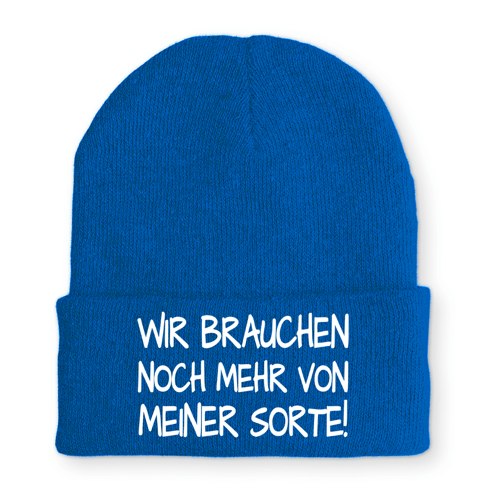 Mütze Wir brauchen noch mehr von meiner Sorte! - Schwarzer - Kaffee