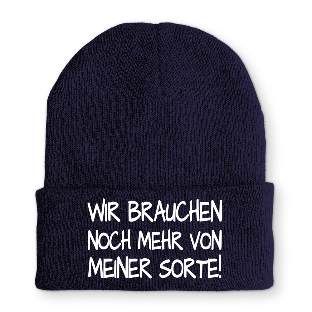Mütze Wir brauchen noch mehr von meiner Sorte! - Schwarzer - Kaffee
