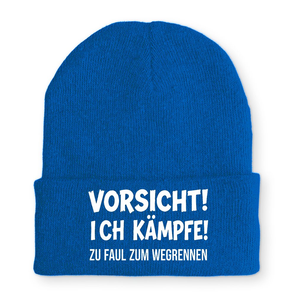 Mütze Vorsicht! Ich kämpfe!