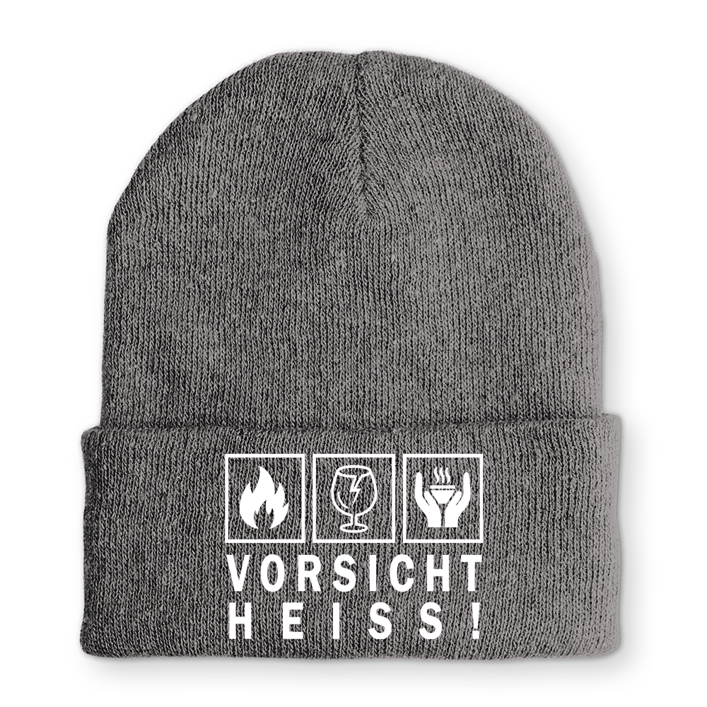 Mütze Vorsicht heiss!