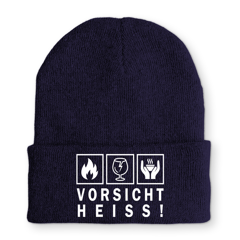 Mütze Vorsicht heiss!