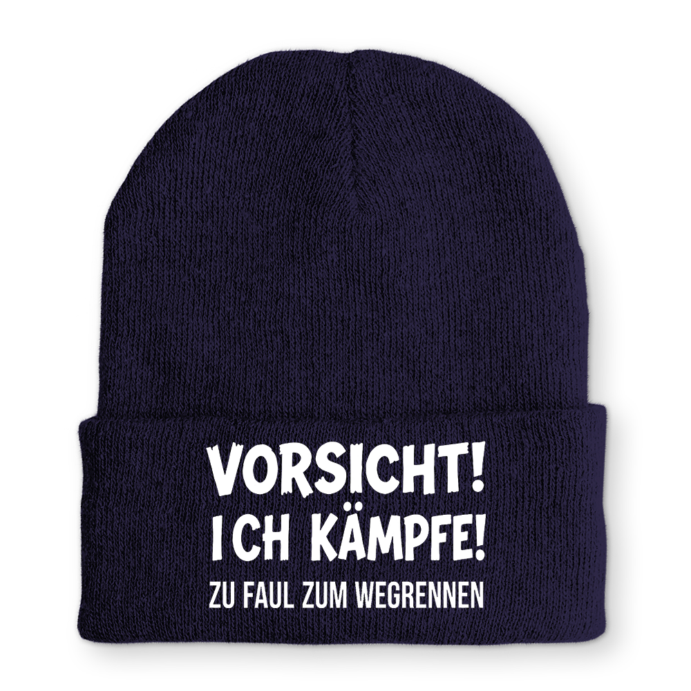 Mütze Vorsicht! Ich kämpfe!