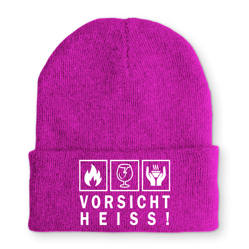Mütze Vorsicht heiss!