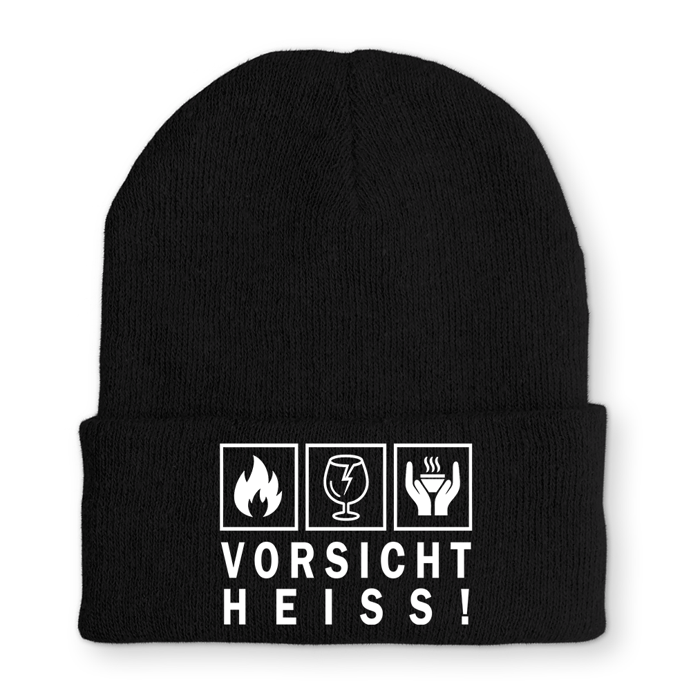 Mütze Vorsicht heiss!