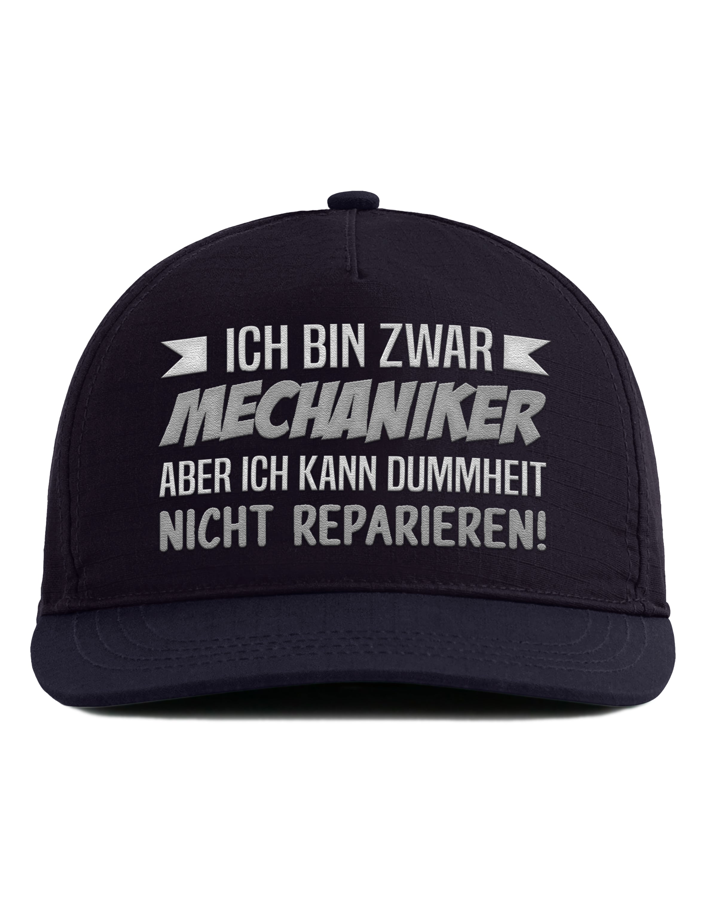 Snapback Cap – Mechaniker – Unisex Basecap - Bestickt
