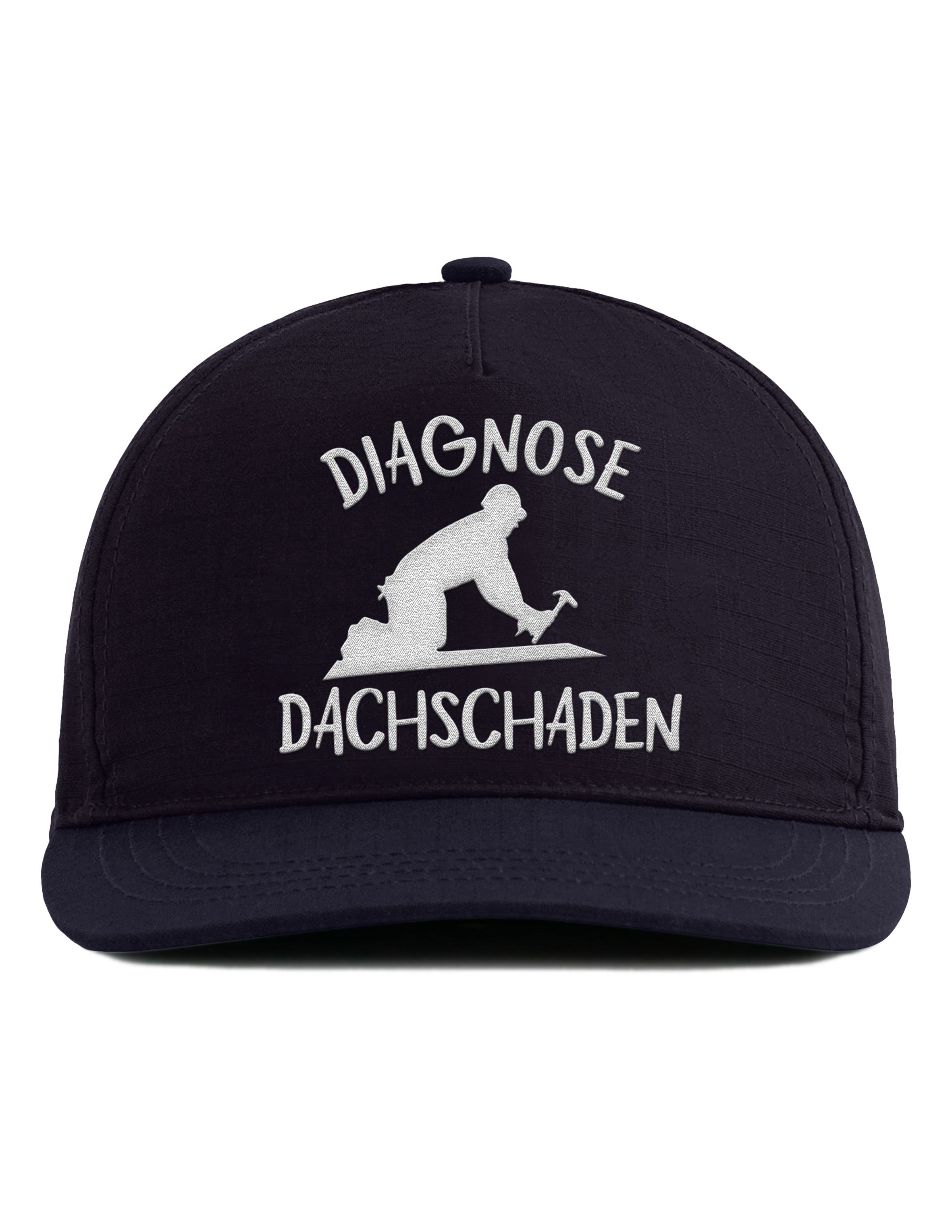 Snapback Cap – Diagnose Dachschaden – Unisex - Bestickt