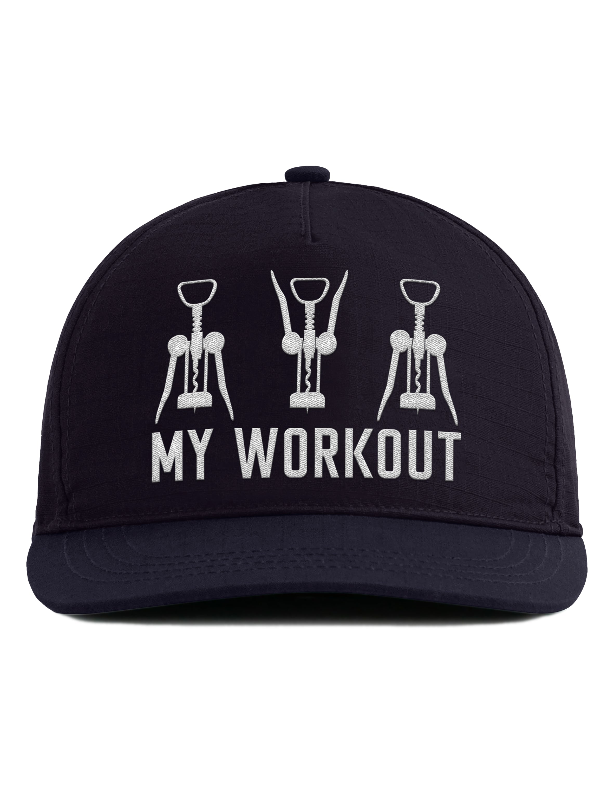 Snapback Cap – My Workout – Unisex Basecap - Bestickt