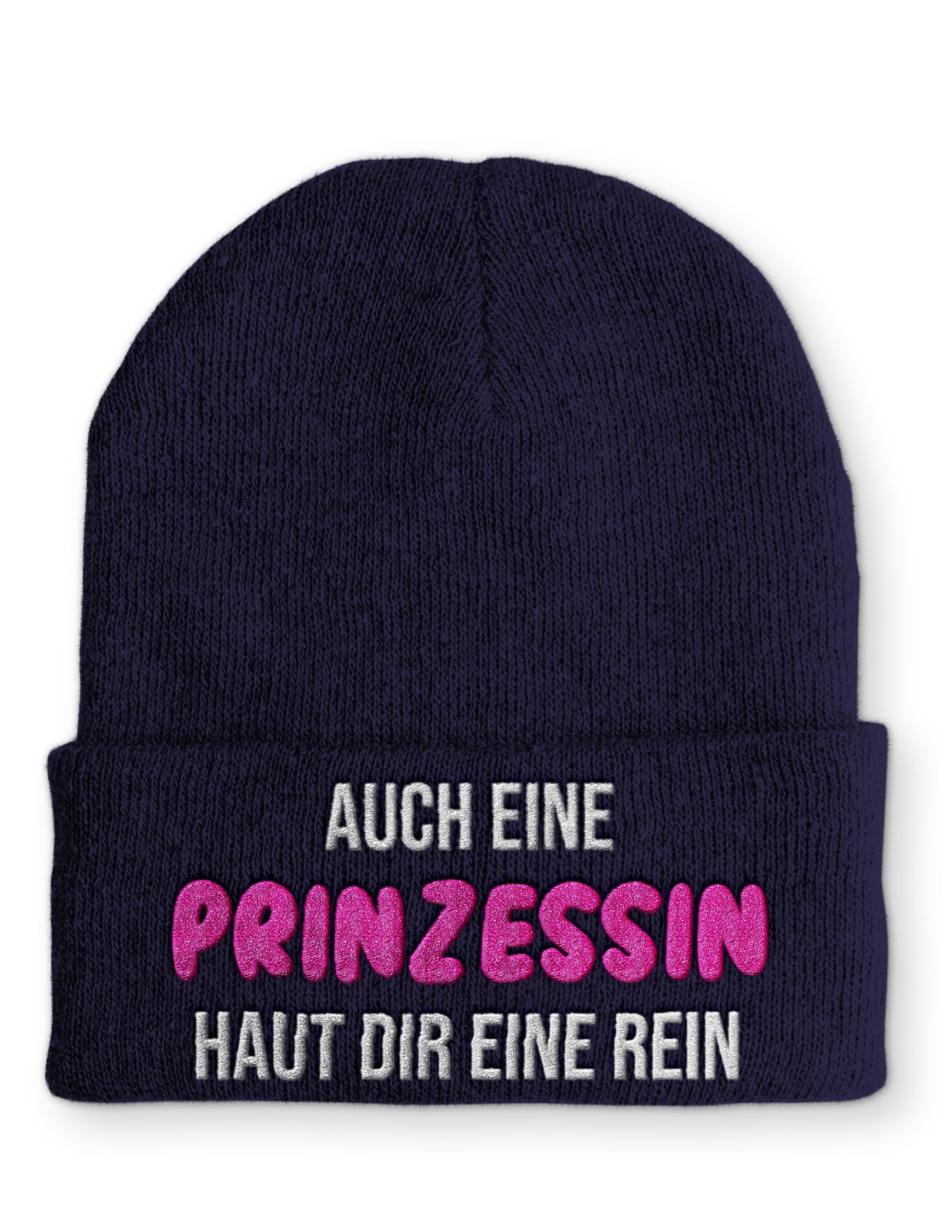 Mütze Auch eine Prinzessin haut dir eine rein