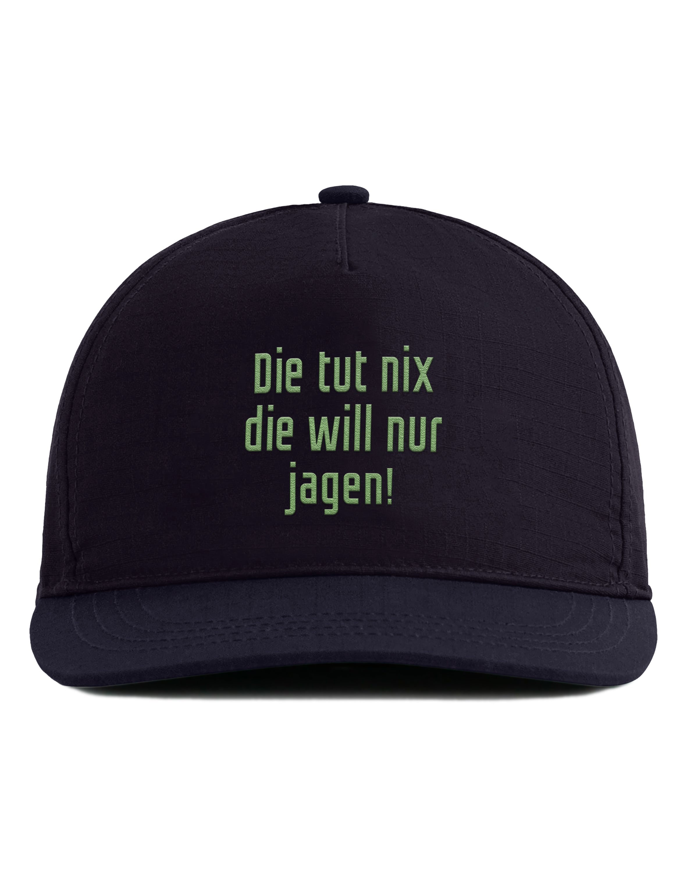 Snapback Cap – Die tut nix die will nur jagen – Bestickt – Unisex Basecap