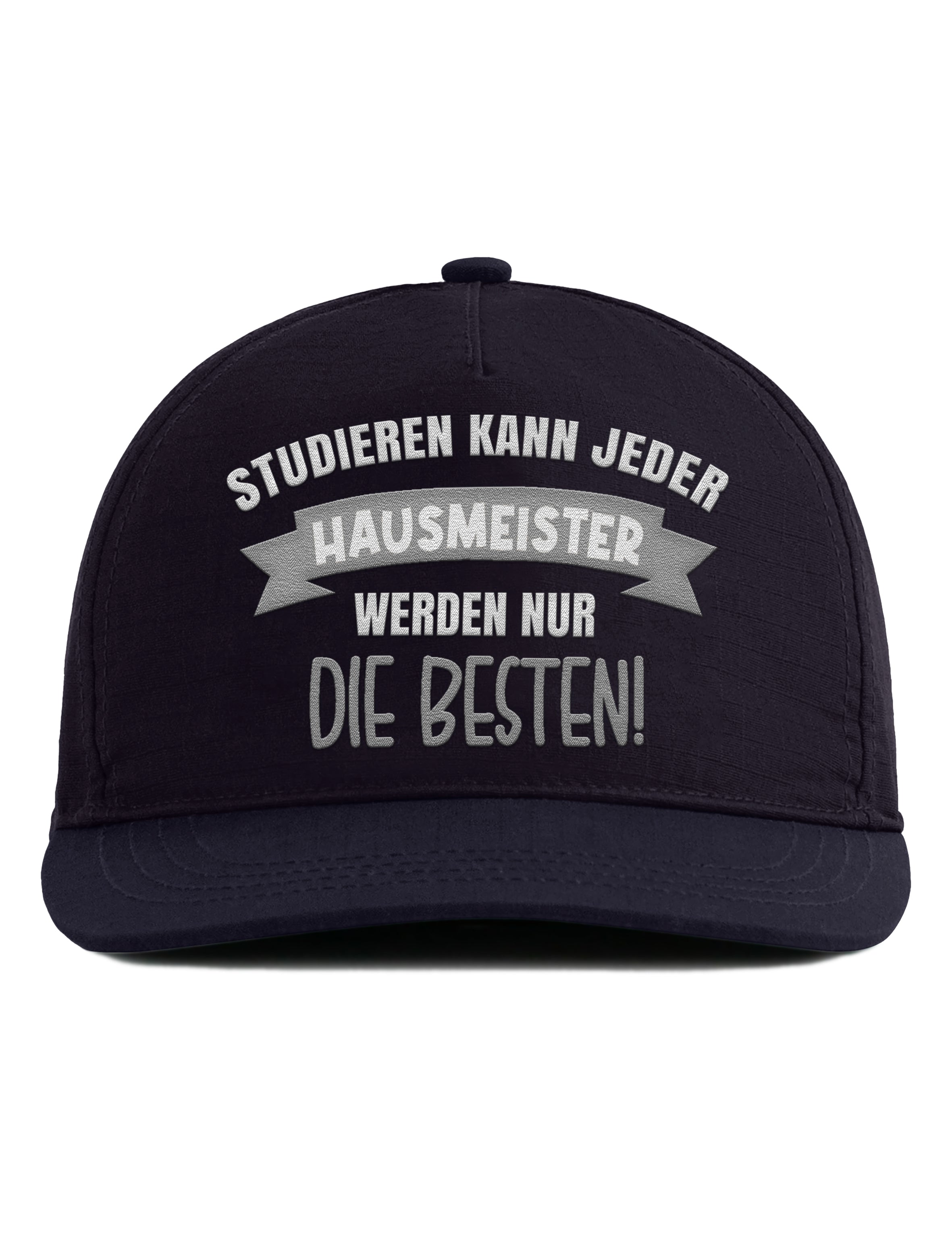 Snapback Cap – Hausmeister werden nur die besten! – Unisex Basecap - Bestickt