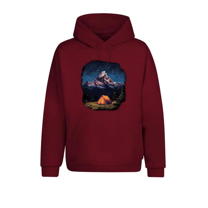 Night Tent Mitternacht Statement Hoodie Unisex - tshirtladen -
