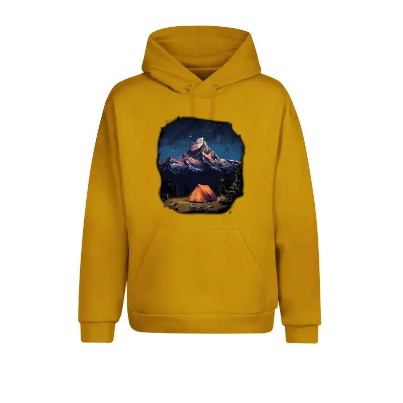 Night Tent Mitternacht Statement Hoodie Unisex - tshirtladen -