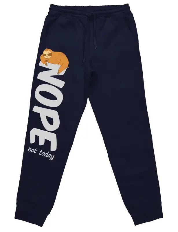 Nope not today Jogginghose mit lustigem Spruch - tshirtladen -