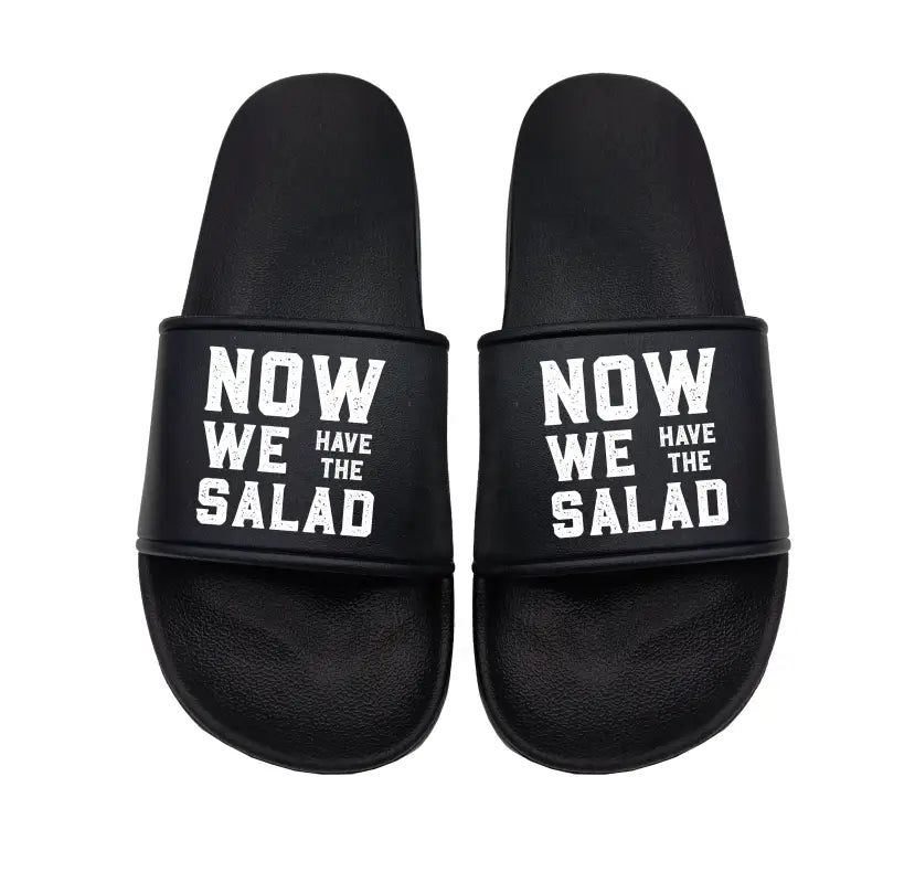 Badeschuhe Now we have the Salad