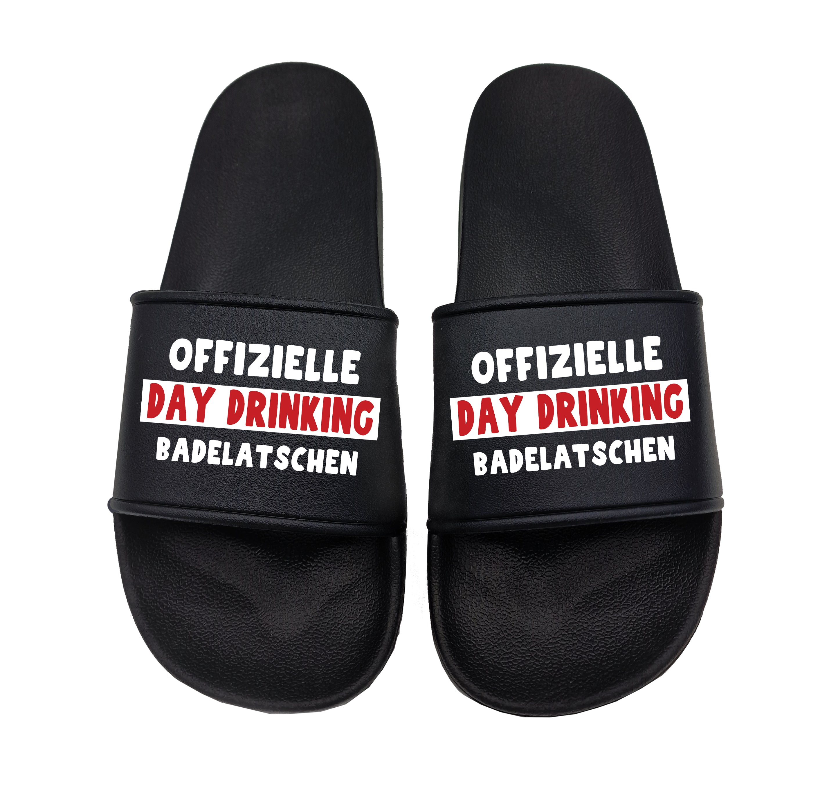 Badeschuhe Offizielle Day Drinking