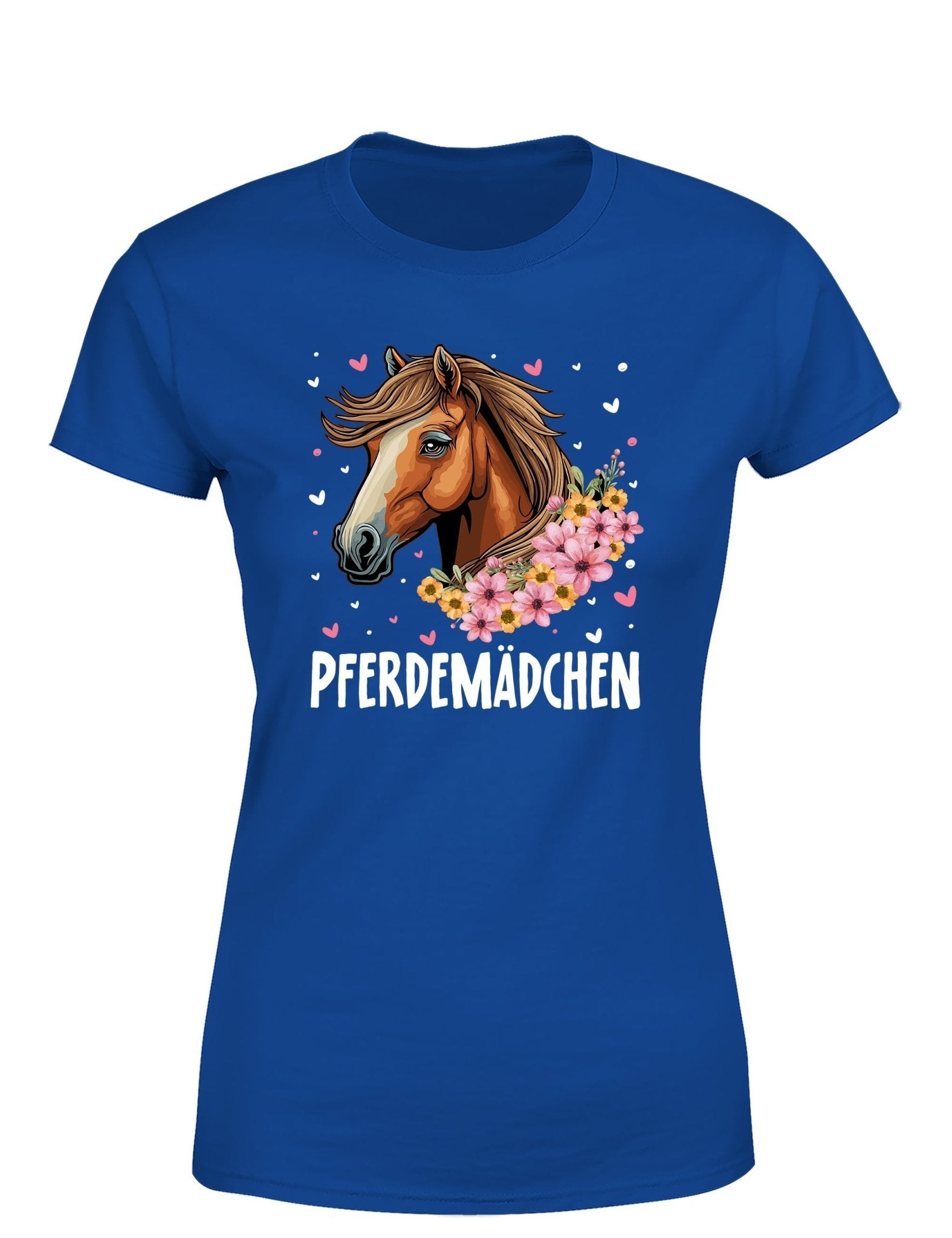 Pferdemädchen Statement Damen T-Shirt - tshirtladen - T-Shirt