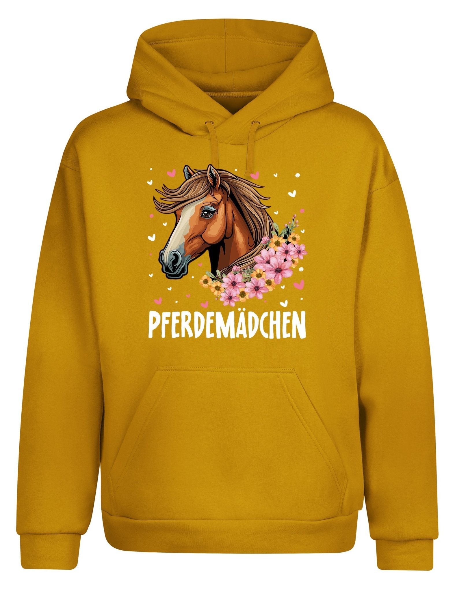 Pferdemädchen Statement Hoodie Kapuzenpullover Unisex - tshirtladen - Hoodie