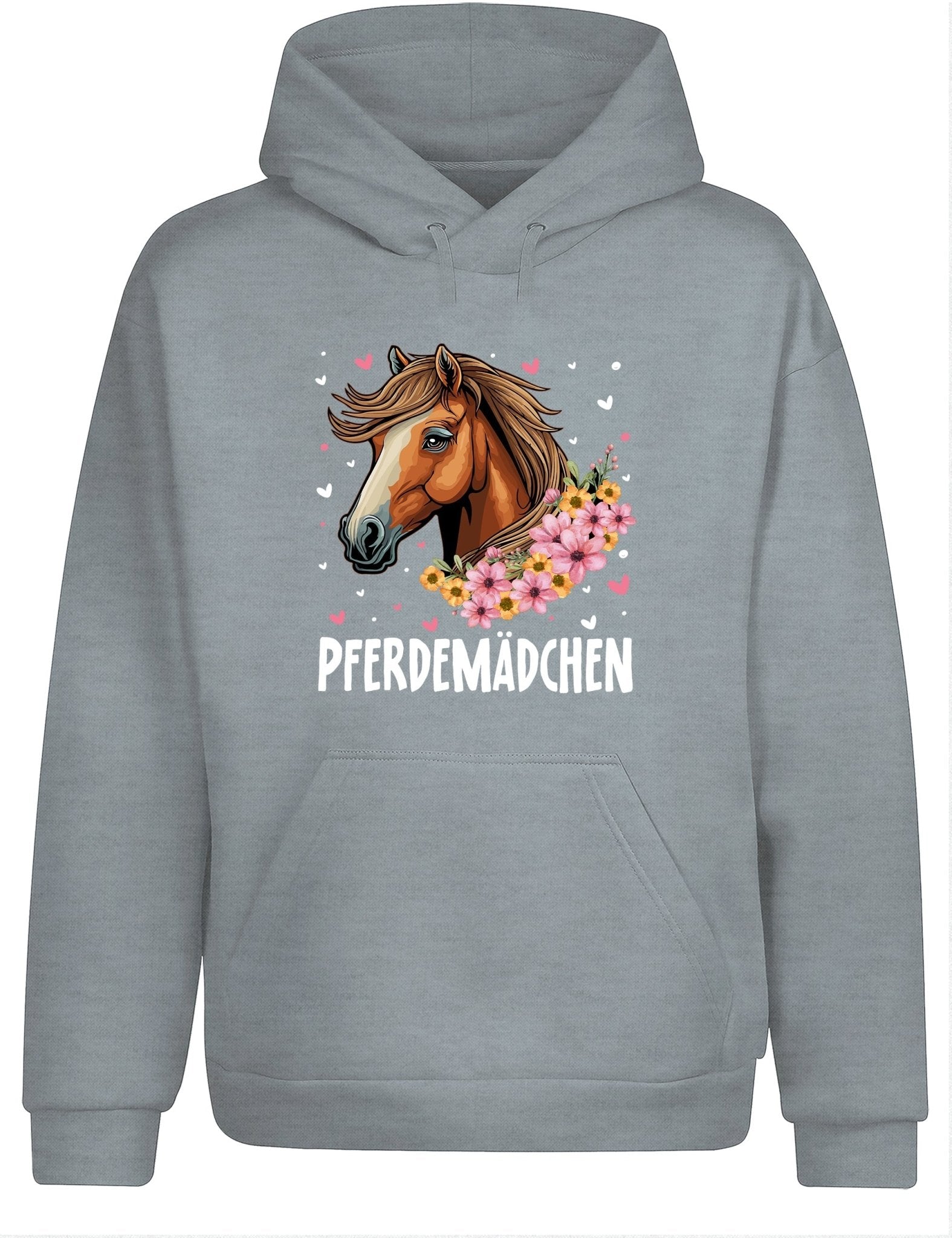Pferdemädchen Statement Hoodie Kapuzenpullover Unisex - tshirtladen - Hoodie