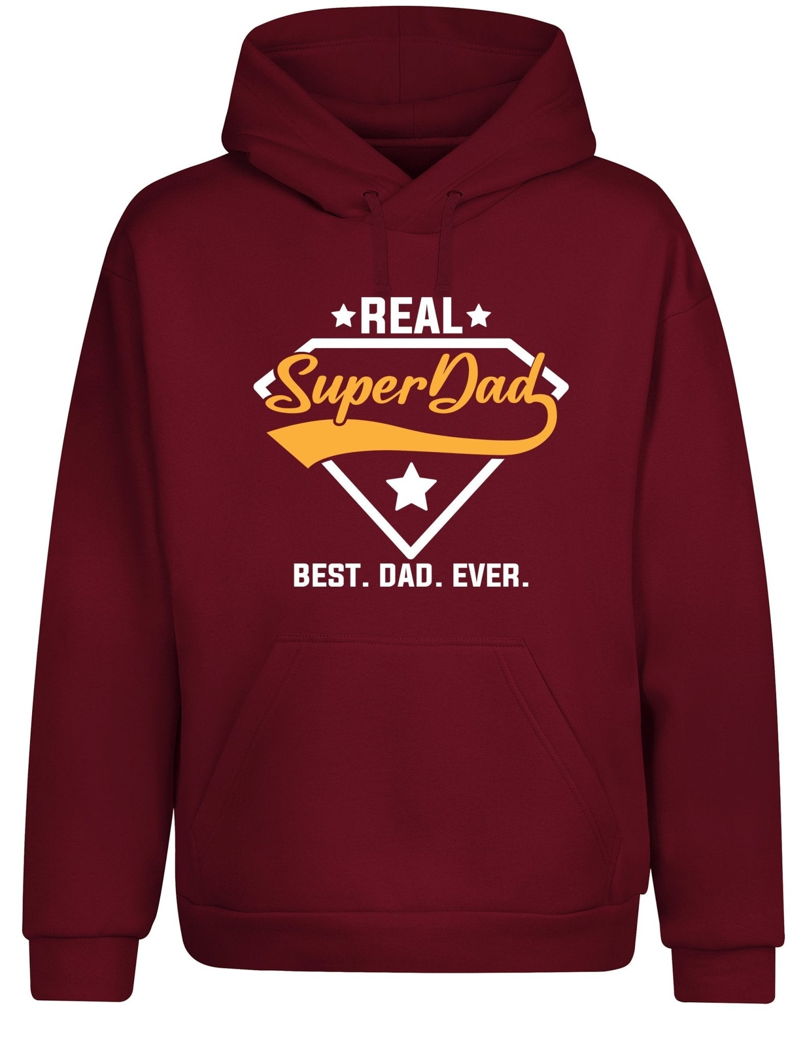 Real Super Dad Vatertag Hoodie Kapuzenpullover Unisex - tshirtladen - Hoodie