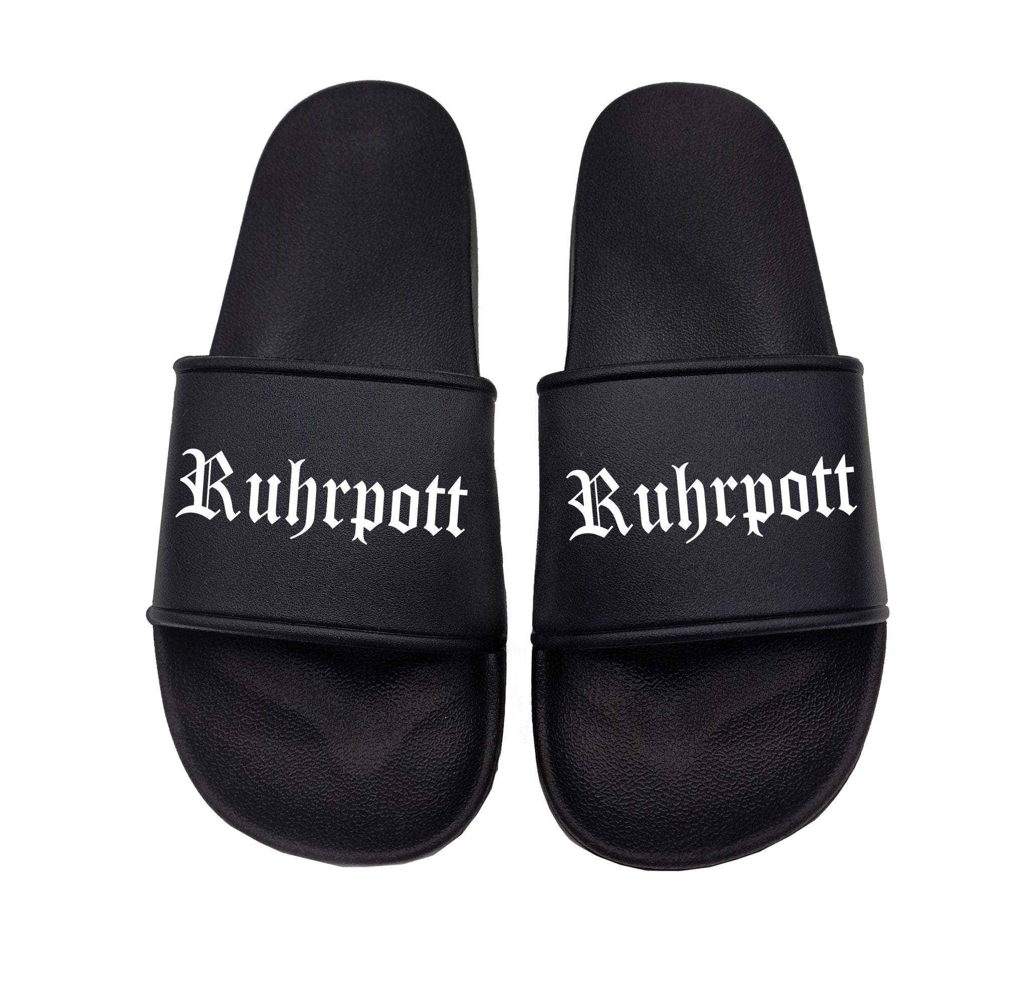 Ruhrpott perfekt für Urlaub und Strand unsere lustigen Badelatschen - tshirtladen - Badelatschen