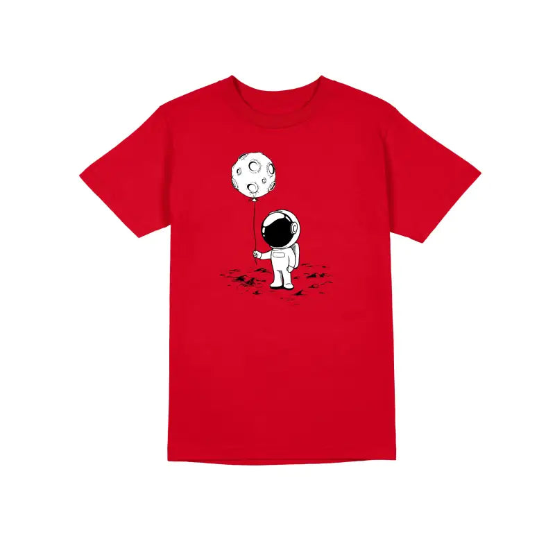 Rum and Rocket Balloon Astronaut Herren T - Shirt - S / Rot