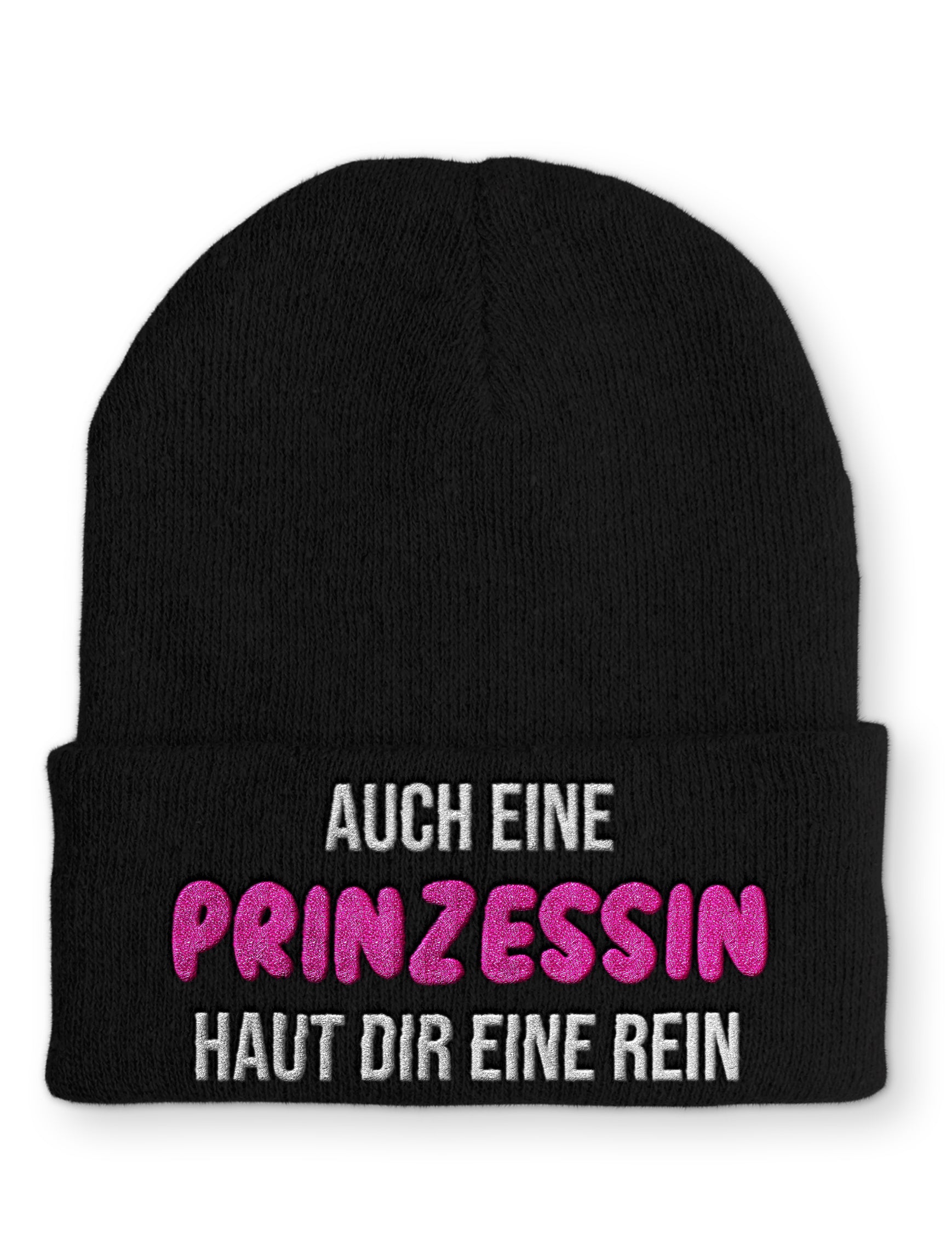 Mütze Auch eine Prinzessin haut dir eine rein