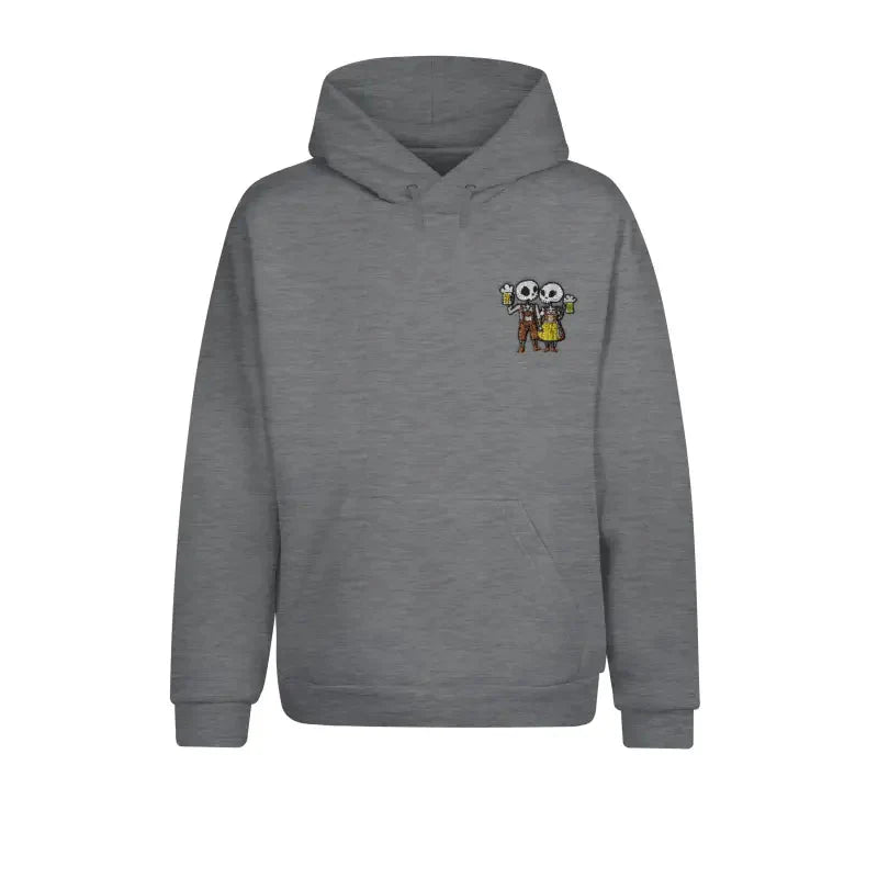 Skelett Bier Party Hoodie Organic Unisex - tshirtladen - Hoodie