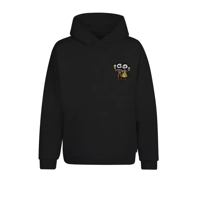 Skelett Bier Party Hoodie Organic Unisex - tshirtladen - Hoodie