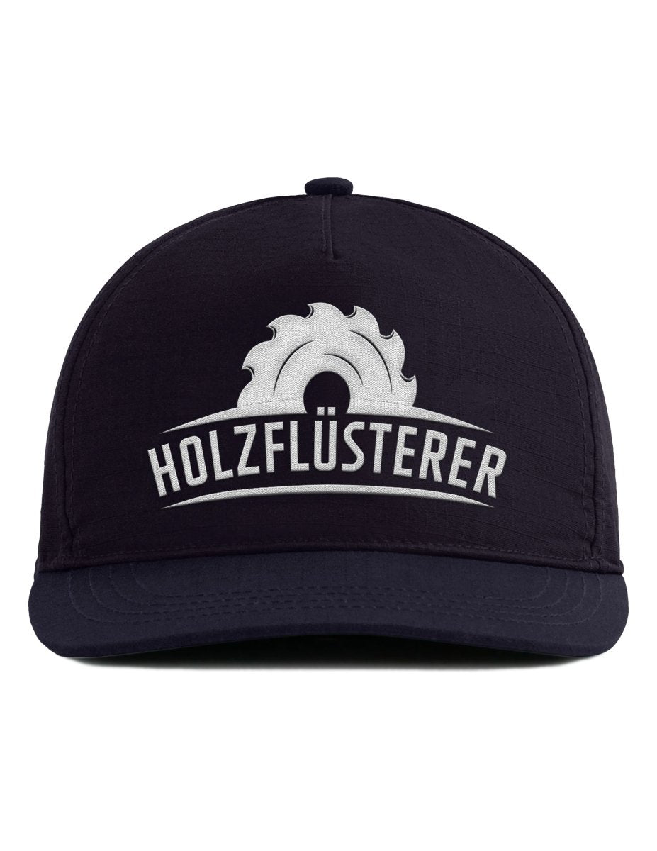 Snapback Cap – Holzflüsterer – Bestickt – Unisex Basecap - Schwarzer - Kaffee