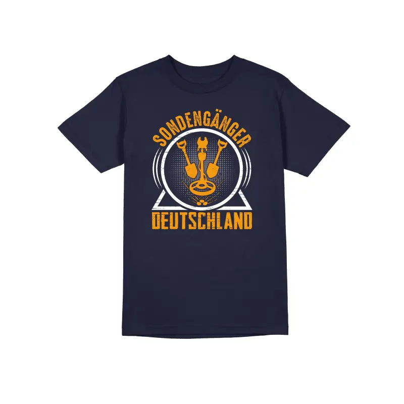 Sondengänger Deutschland Sondler Herren Unisex T - Shirt - S / Navy