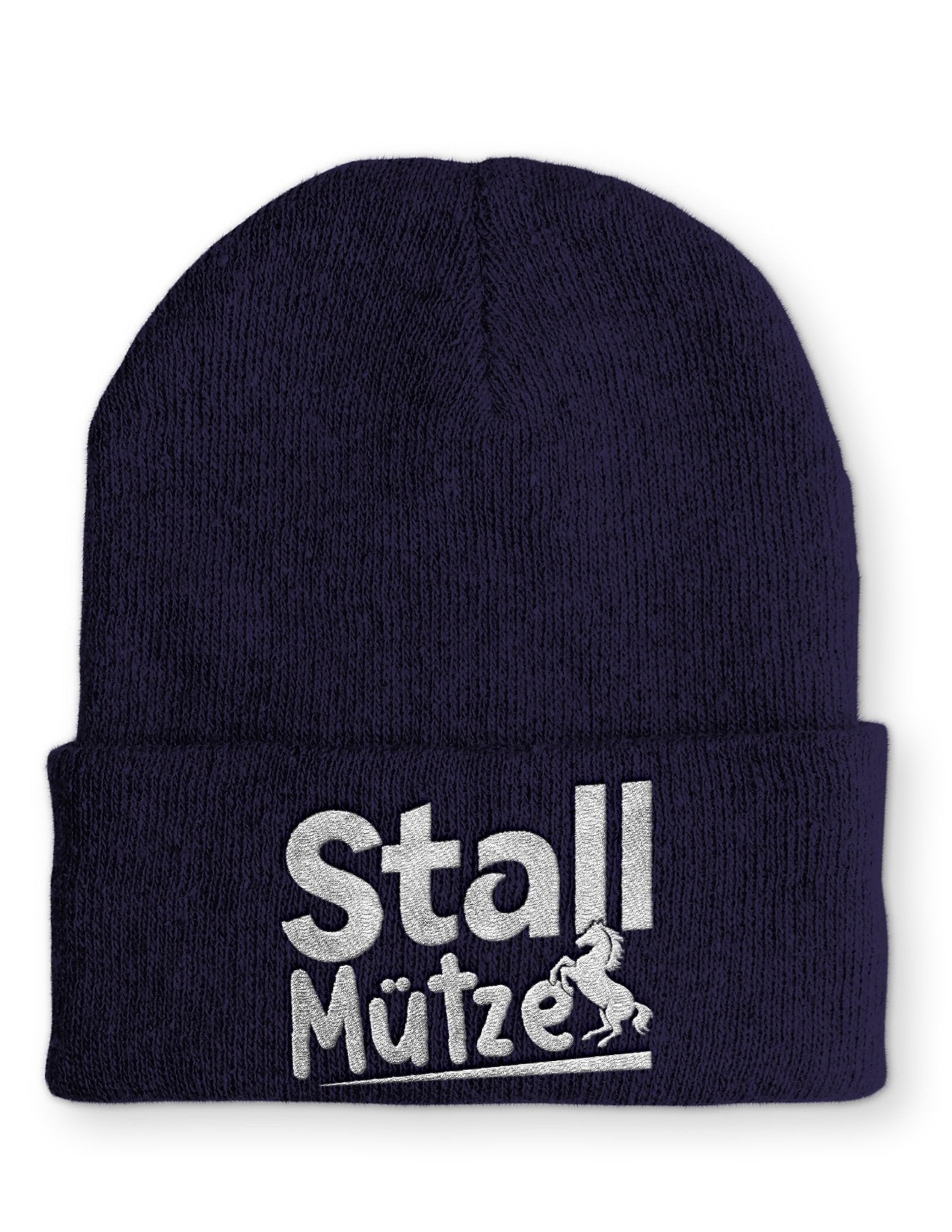 Stall Mütze Statement Beanie Mütze mit Spruch - tshirtladen - Mütze