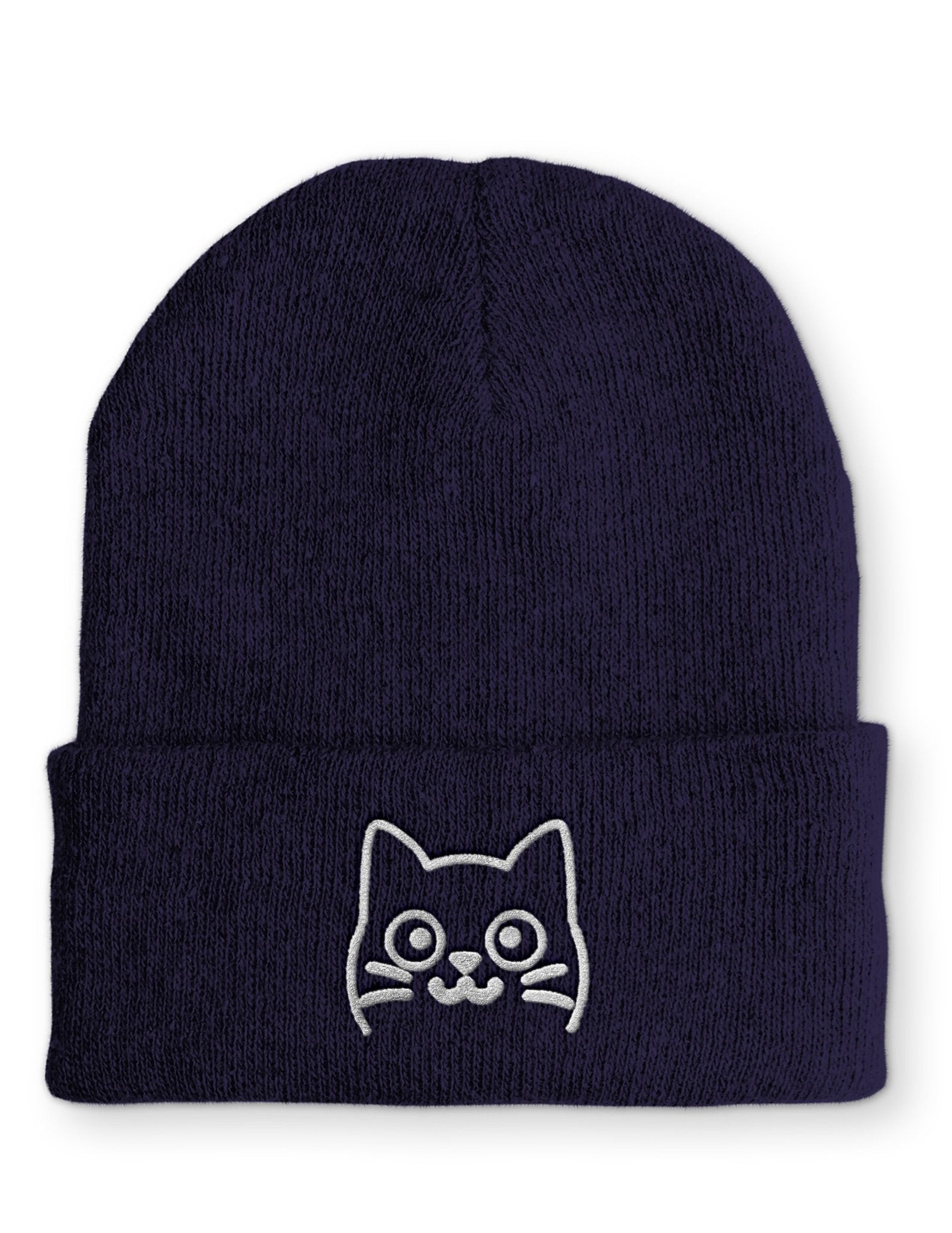 Süße Katze Beanie Mütze mit Spruch - tshirtladen - Mütze