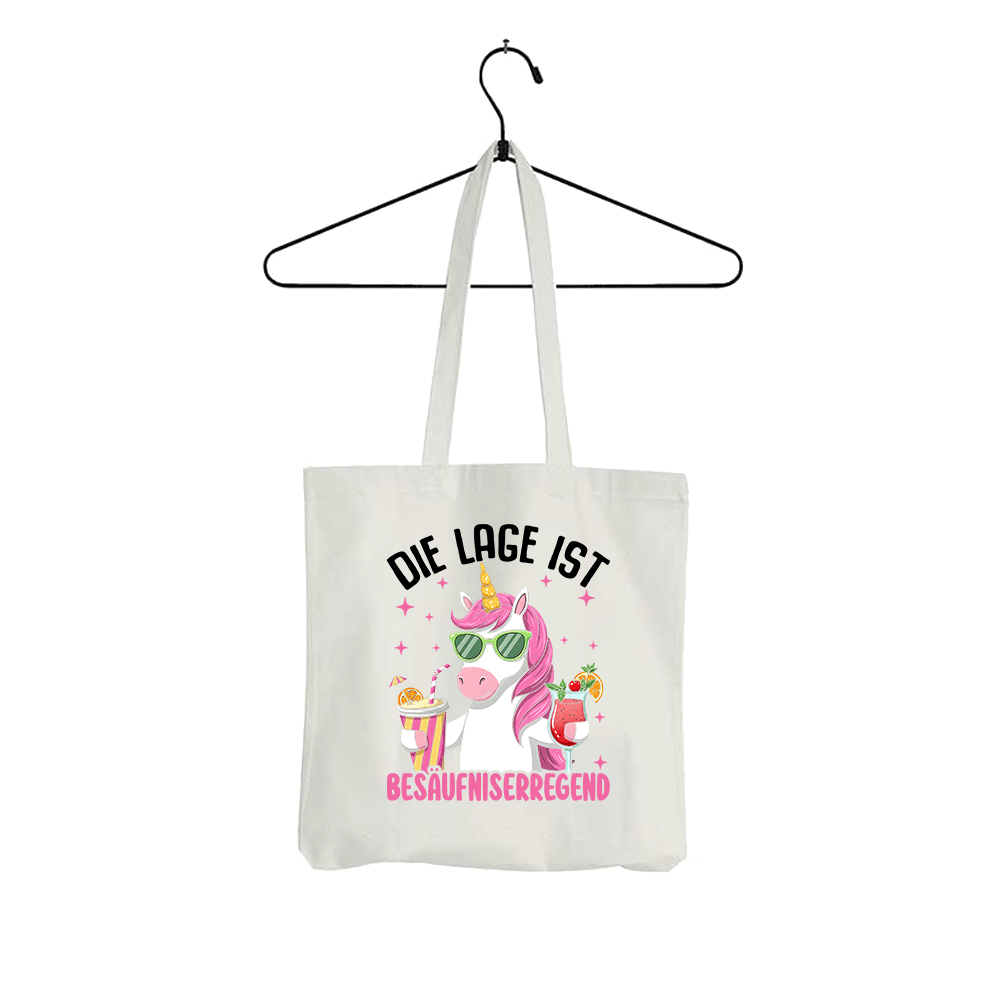 Tasche Die Lage ist Besäufniserregend - Schwarzer - Kaffee