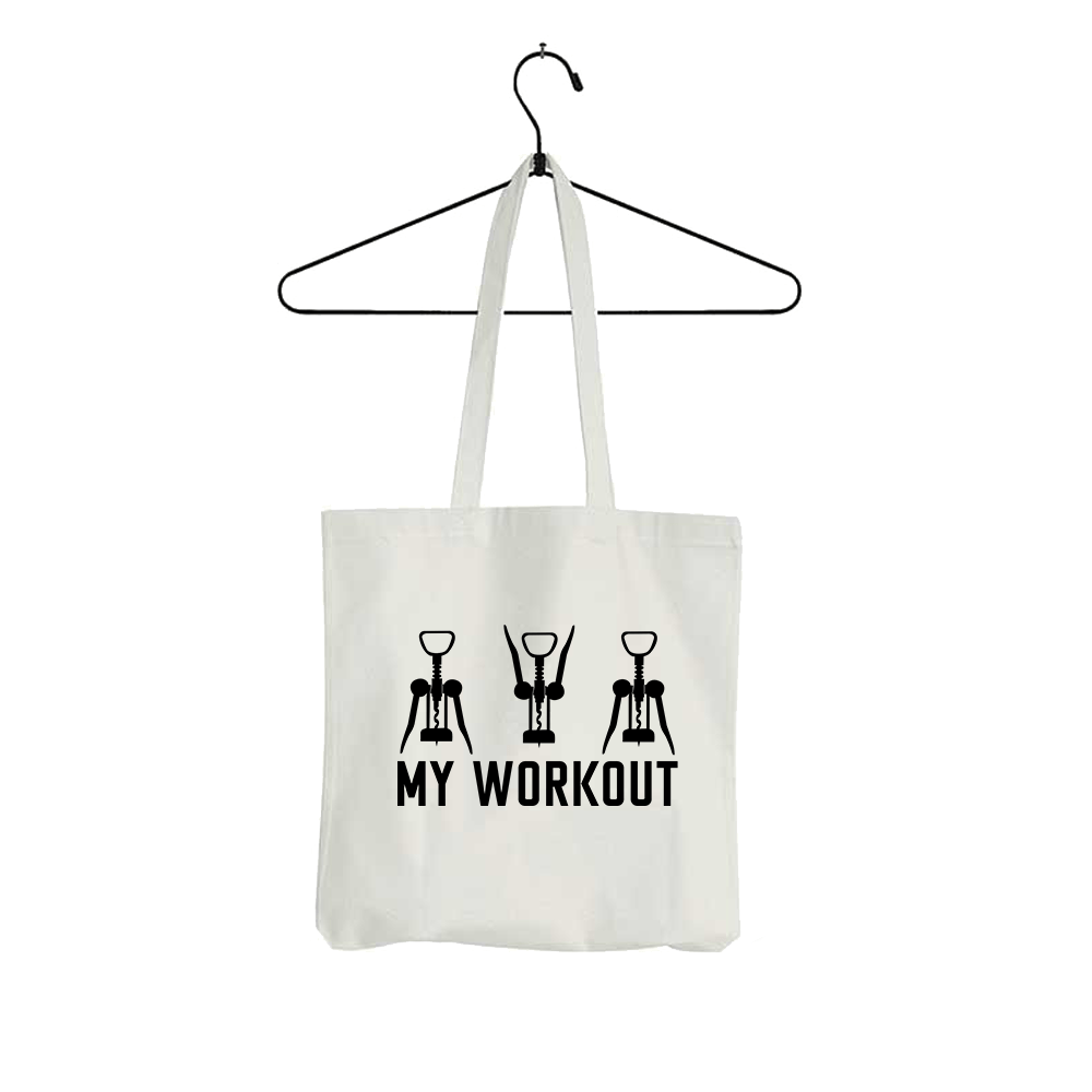 Tasche My Workout - Schwarzer - Kaffee