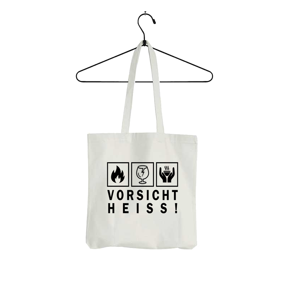 Tasche Vorsicht heiß