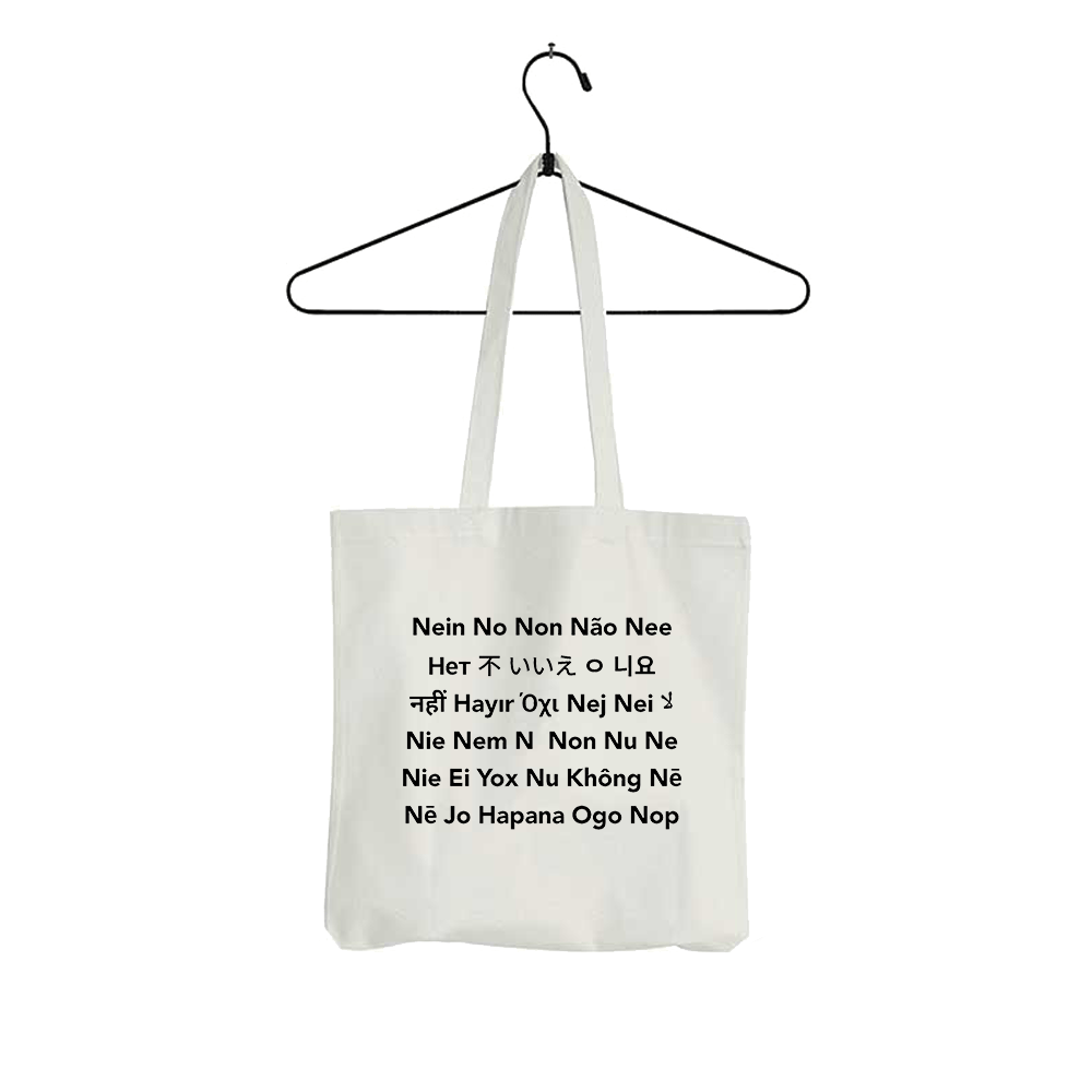 Tasche Nein No - Schwarzer - Kaffee