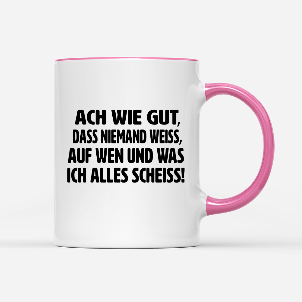 Tasse ach wie gut - Schwarzer - Kaffee