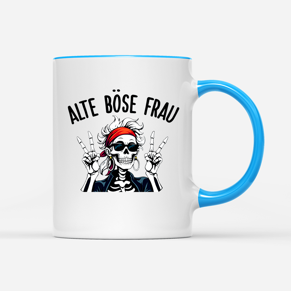 Tasse Alte böse Frau - Schwarzer - Kaffee