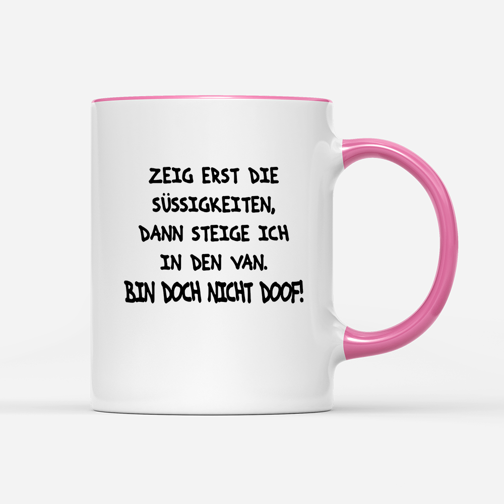 Tasse Bin doch nicht doof - Schwarzer - Kaffee