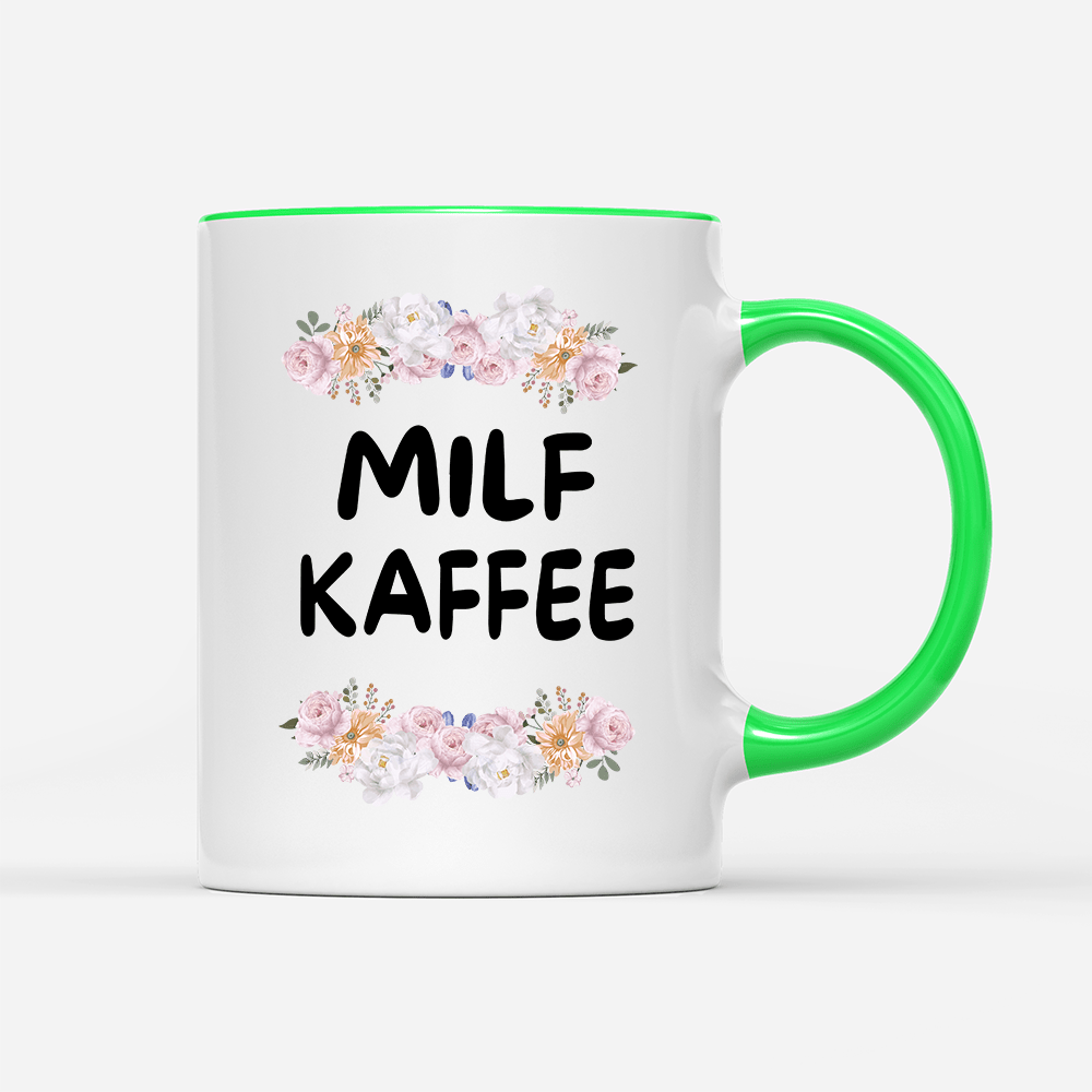 Tasse Blumen Milf Kaffee - Schwarzer - Kaffee