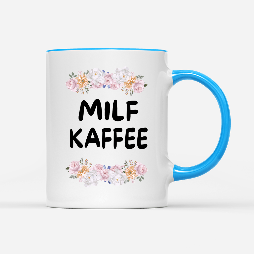 Tasse Blumen Milf Kaffee - Schwarzer - Kaffee