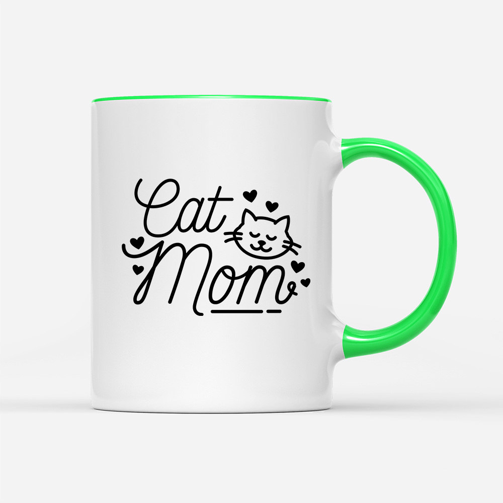 Tasse Cat Mom - Schwarzer - Kaffee