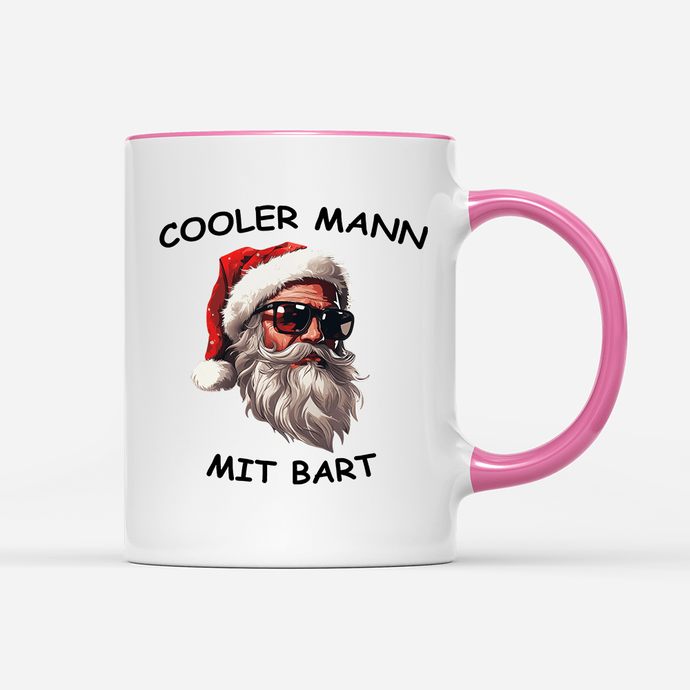 Tasse Cooler Mann mit Bart - Schwarzer - Kaffee