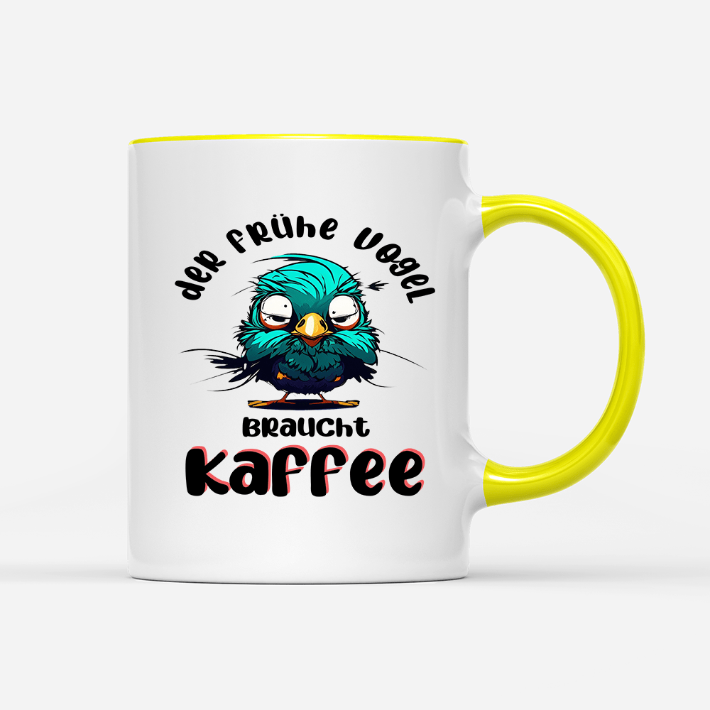 Tasse der frühe Vogel - Schwarzer - Kaffee