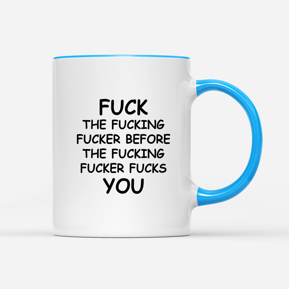 Tasse Fuck - Schwarzer - Kaffee