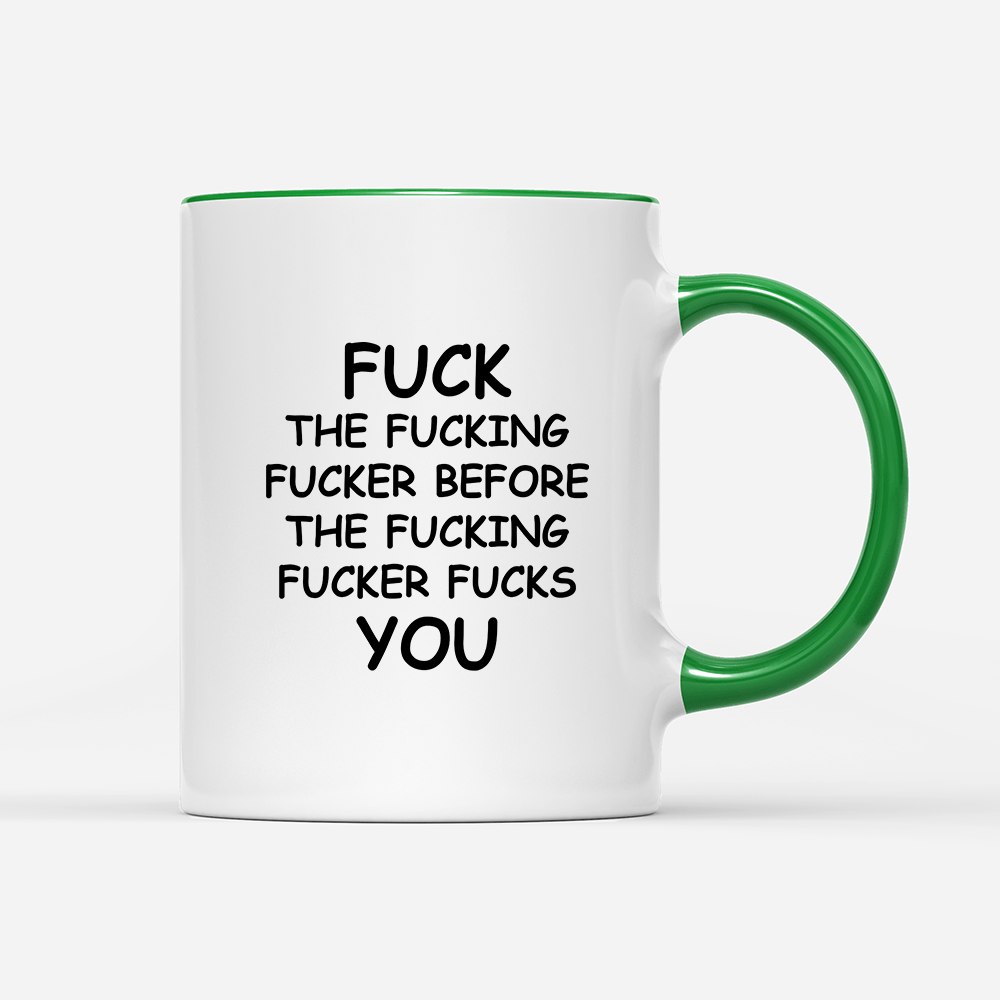 Tasse Fuck - Schwarzer - Kaffee
