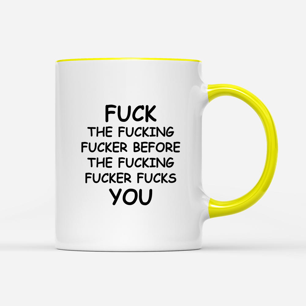 Tasse Fuck - Schwarzer - Kaffee