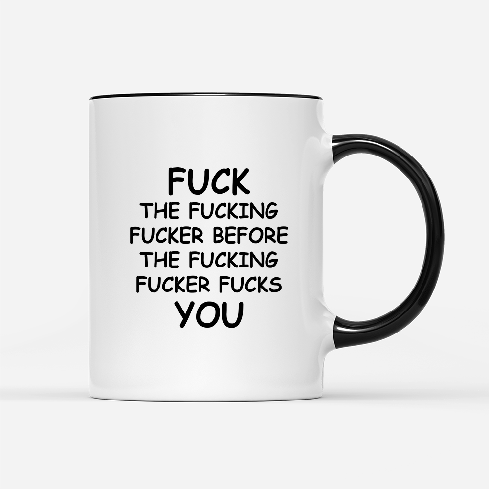Tasse Fuck - Schwarzer - Kaffee