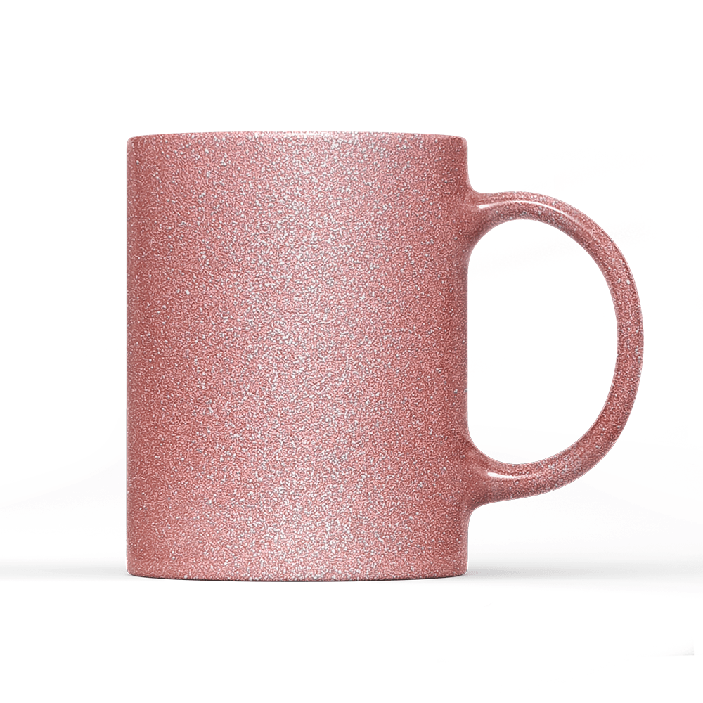 Tasse Glitzer Edition Blanko - Schwarzer - Kaffee