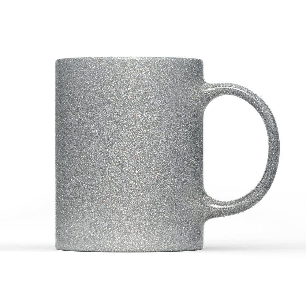 Tasse Glitzer Edition Blanko - Schwarzer - Kaffee